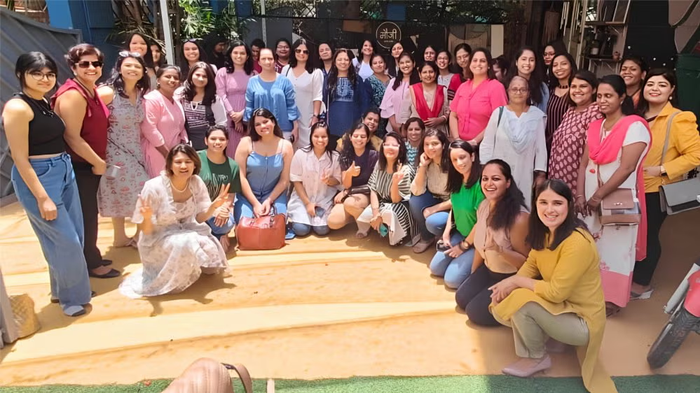 CoRise Women Entrepreneurs Startup Meetup group photo at Mauji Pune