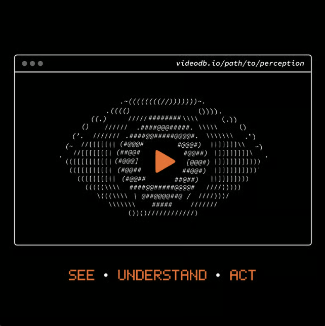 VideoDB Demo Nights Pune Chapter poster: See Understand Act