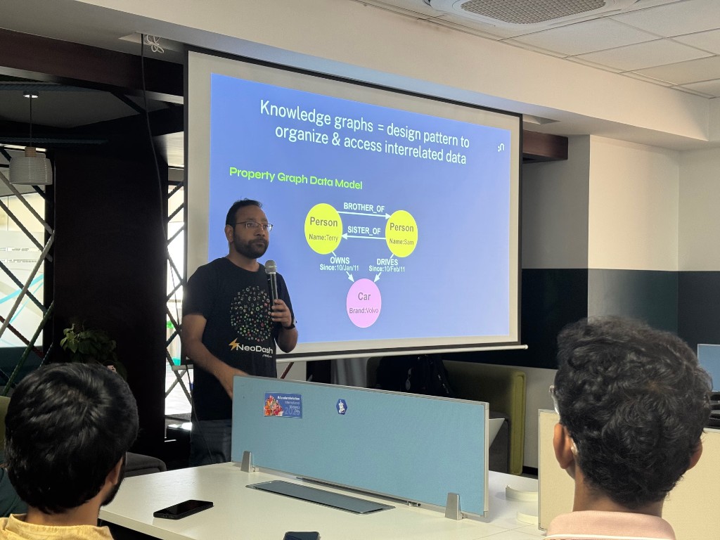 GraphDB Pune User Group August Meetup talk on knowledge graphs at EPAM Baner